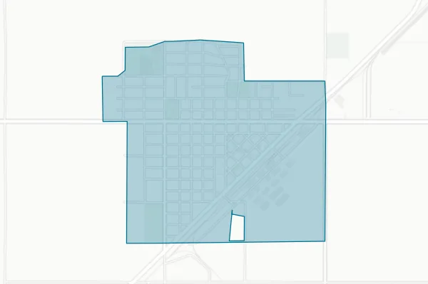 City of Seagraves — detail map