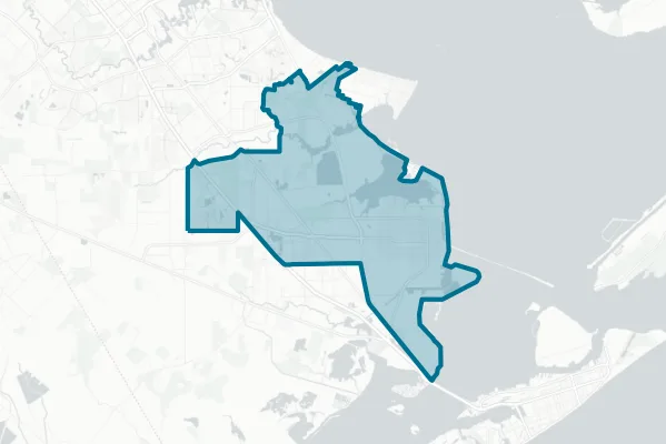City of Texas City — detail map