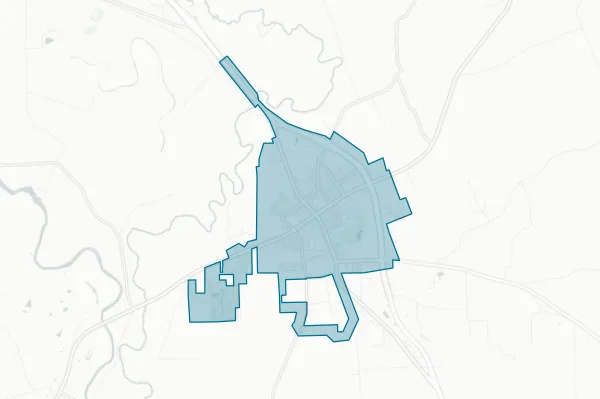 City of Navasota — detail map