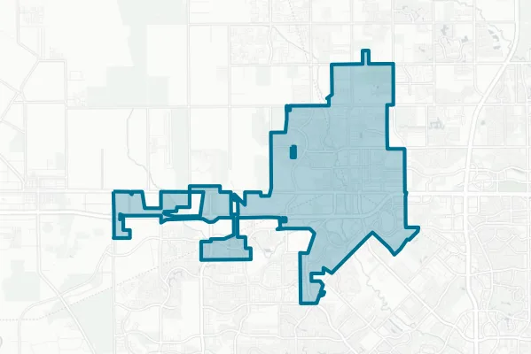 City of Katy — detail map