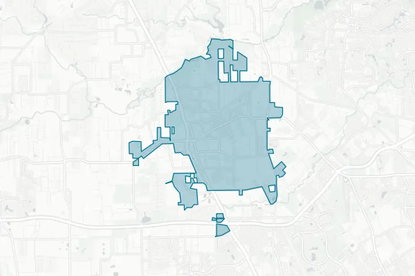 City of Tomball — detail map