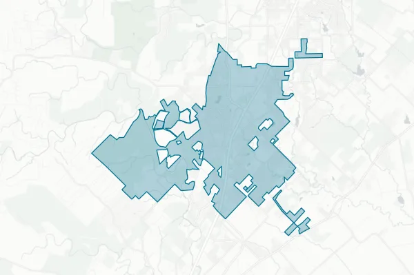 City of Kyle — detail map