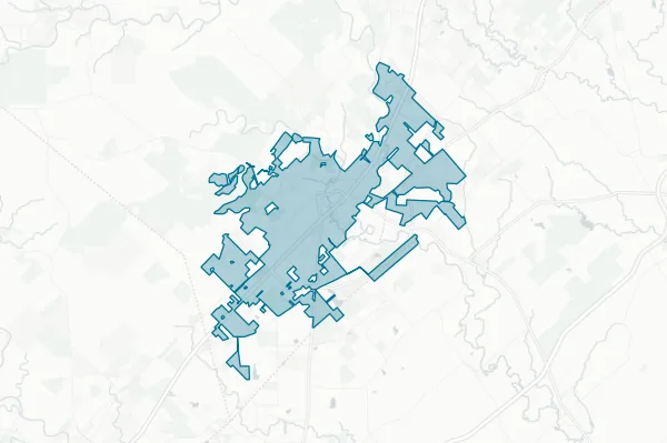 City of San Marcos — detail map