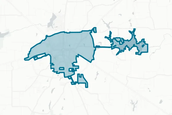 City of Athens — detail map
