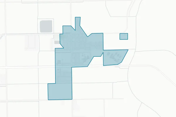 City of La Villa — detail map