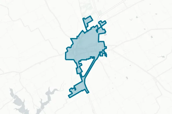 City of Hillsboro — detail map