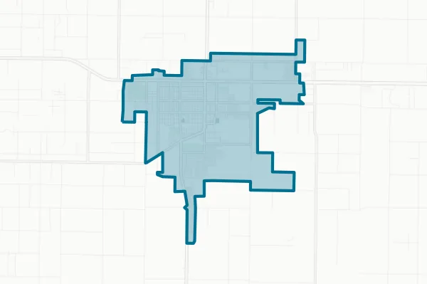 City of Levelland — detail map