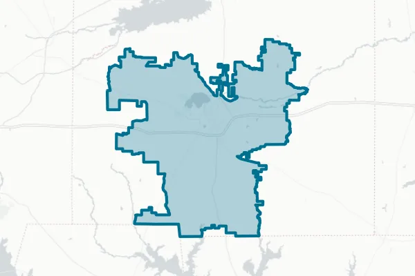 Quitman Independent School Disstrict — detail map