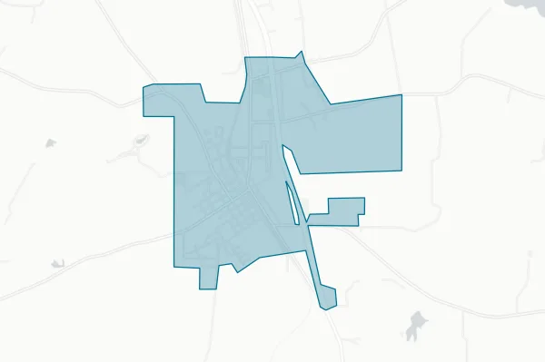 City of Grapeland — detail map