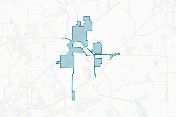 City of Caddo Mills — detail map