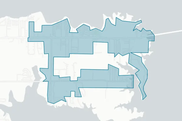 City of West Tawakoni — detail map