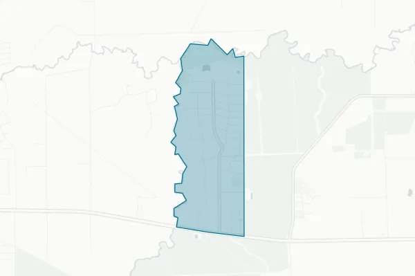 City of Bevil Oaks — detail map