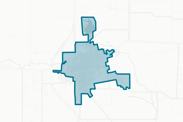 City of Alice — detail map