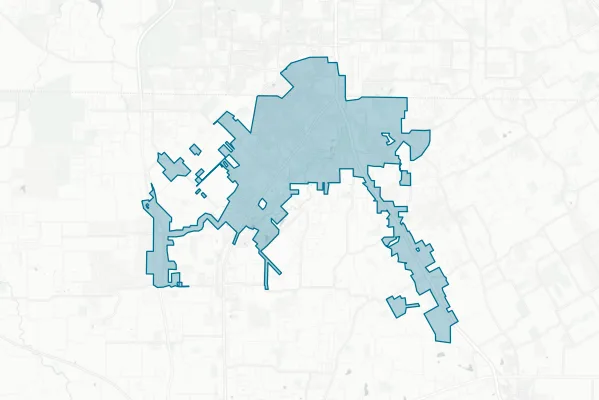 City of Burleson — detail map