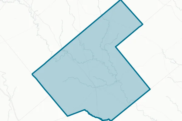 Karnes County Texas — detail map