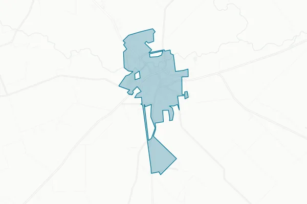 City of Kenedy — detail map