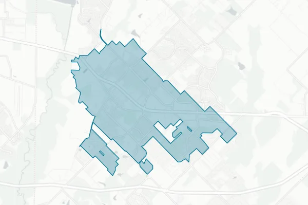 City of Forney — detail map