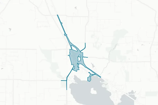 City of Kemp — detail map