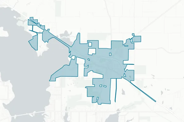 City of Mabank — detail map
