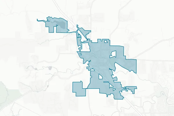 City of Boerne — detail map