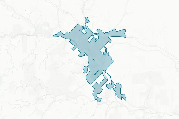 City of Kerrville — detail map