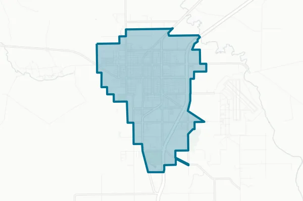 City of Kingsville — detail map