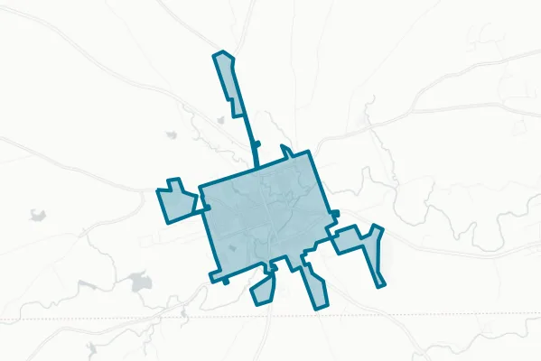 City of Lampasas — detail map