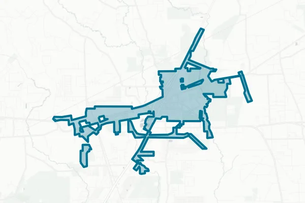 City of Cleveland — detail map