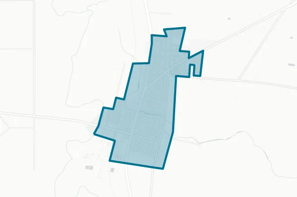 City of Three Rivers — detail map