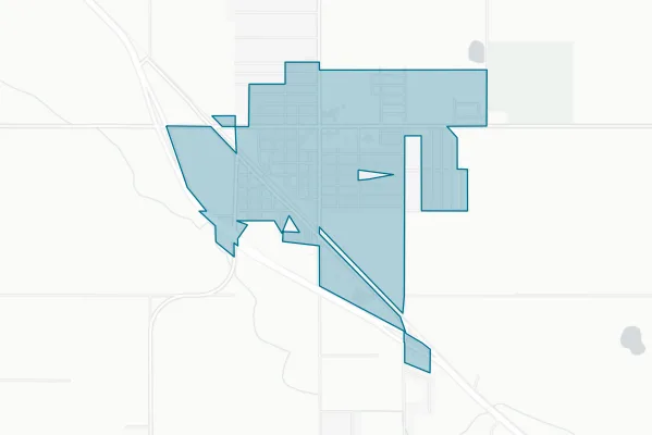 City of Shallowater — detail map