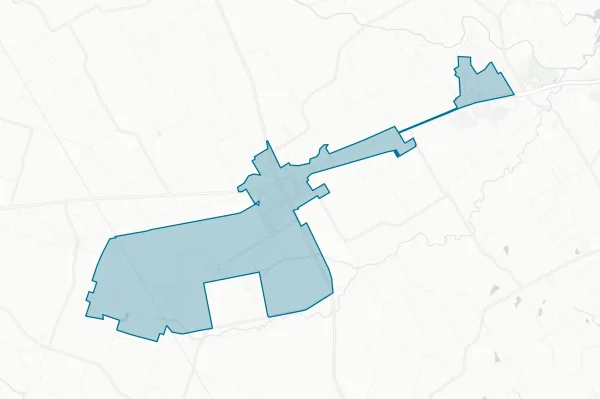 City of Mcgregor — detail map