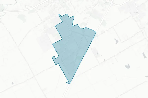 City of Hewitt — detail map