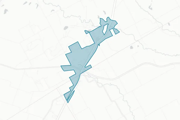 City of Bruceville-Eddy — detail map