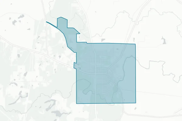 City of Jefferson — detail map