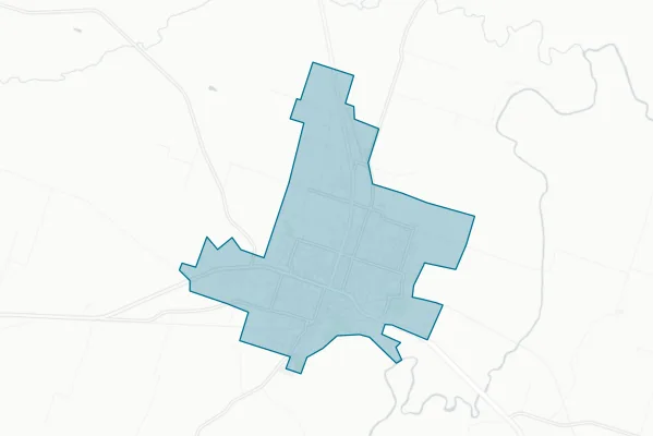 City of Cameron — detail map