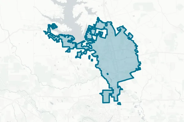 City of Conroe — detail map