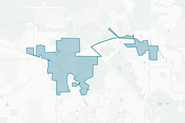 City of Magnolia — detail map