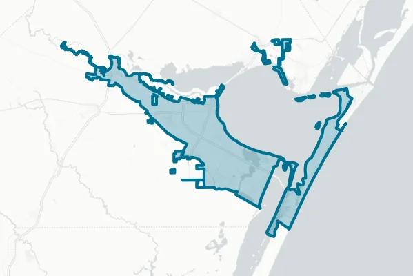 City of Corpus Christi — detail map