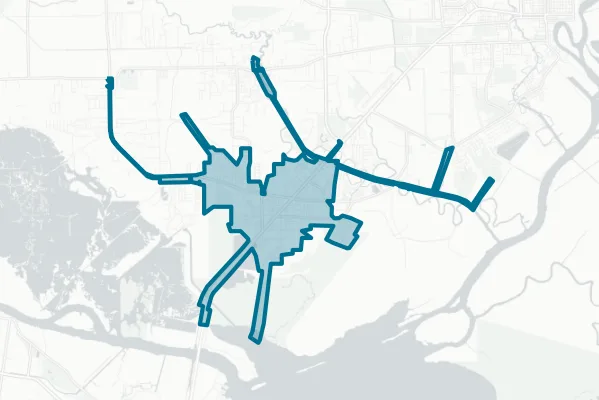Bridge City Isd — detail map