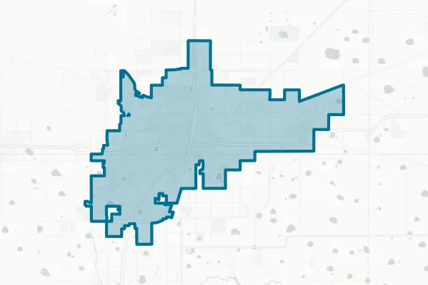 City of Amarillo — detail map