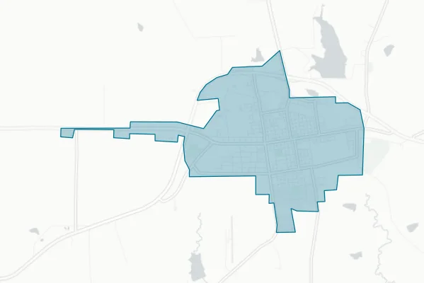 City of Clarksville — detail map