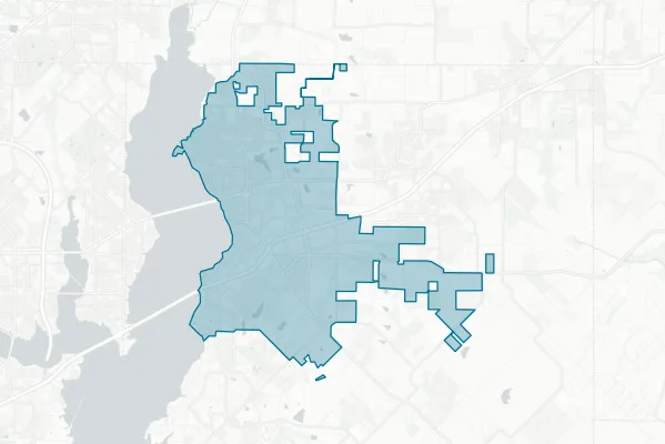 City of Rockwall — detail map