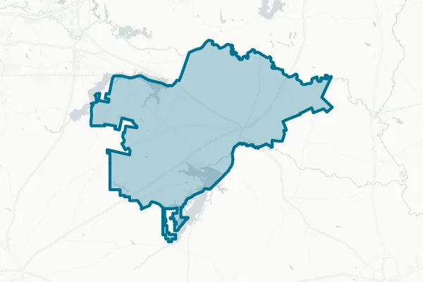 Tatum Independent School District — detail map