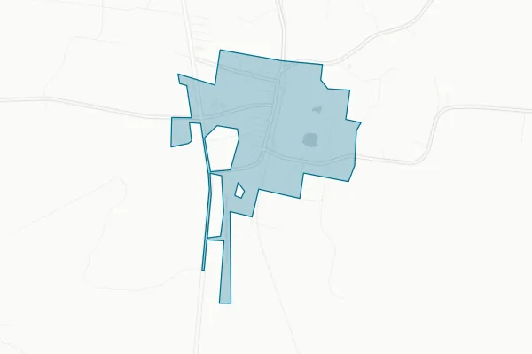 City of Pineland — detail map
