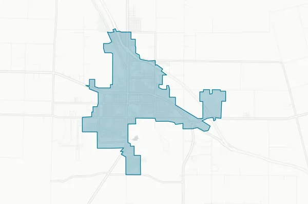 City of Snyder — detail map