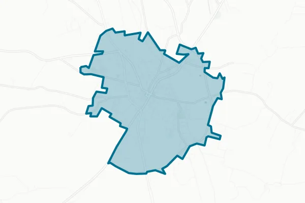 City of Center — detail map