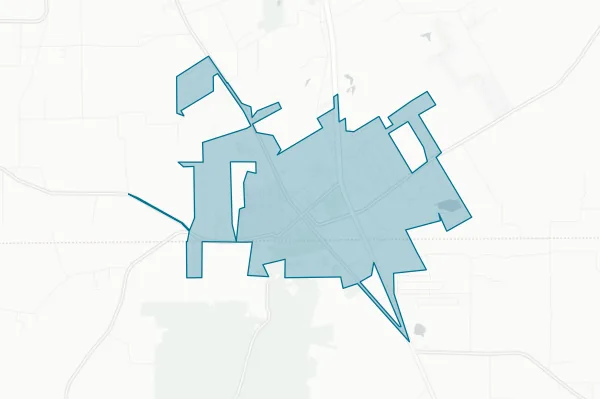 City of Bullard — detail map