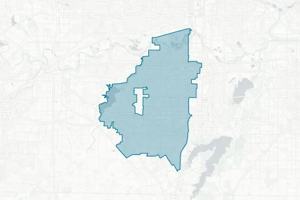 City of Arlington — detail map