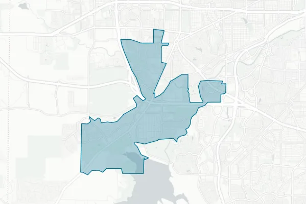 City of Benbrook — detail map