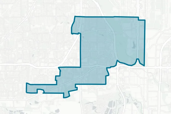 City of Euless — detail map